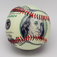 $100 Bill Baseball