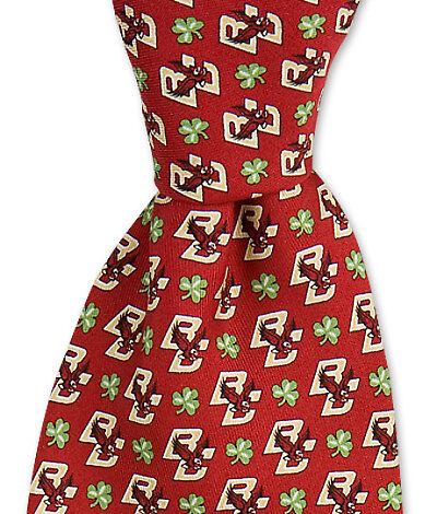 Boston College Eagle & Shamrock Tie