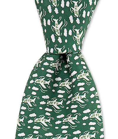 New York Jets Flying Clouds Tie