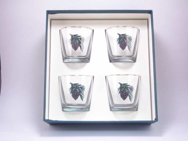 Pine Cone,Classic Tapered Old Fashioned, 9oz - Click Image to Close