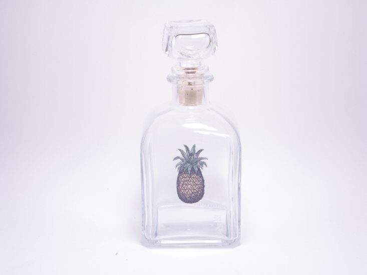 Pineapple, Decanter, 28oz - Click Image to Close