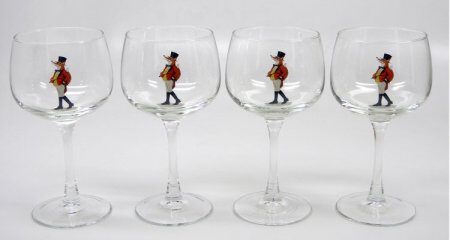 Snooty Fox, Wine Glasses, 12oz