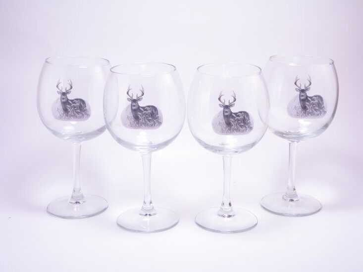 Deer, Wine, 12oz - Click Image to Close