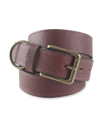 Football Leather Belt