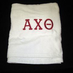 White Beach Towel