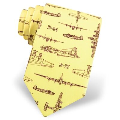 Flying Fortress Tie by Alynn Novelty